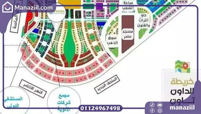 موقع مشروع اكسجين تاور العاصمة الإدارية