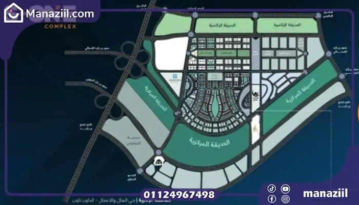 موقع مول اس وان العاصمة الإدارية